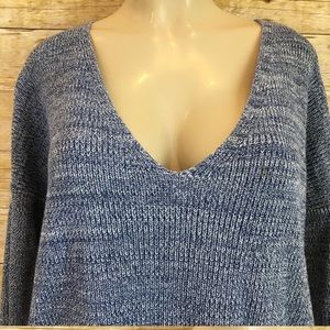 Express 3/4 sleeve oversized sweater